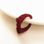 Cute Bear Velvet Bow Adjustable Open Ring for Women