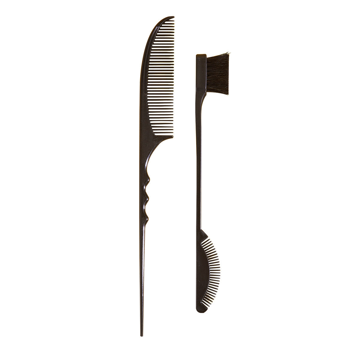 Simple Style Carbon Fiber Hair Comb Set for Styling and Makeup