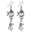 Halloween Skull Spider Pumpkin Alloy Earrings Set