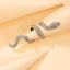 Retro Snake-shaped 4-piece Ring