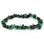 Fashion Irregular Natural Stone Beaded Bracelet with Colorful Crystal Chips