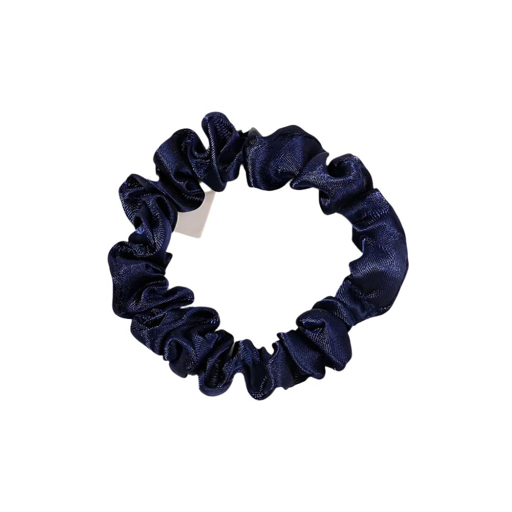 Satin Pleated Hair Tie and Silk Hair Ring Set