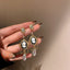 Vintage Baroque Portrait Pearl Drop Earrings for Women