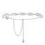 Fashion Metal Waist Chain with Decorative Pendant for Women