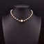 Elegant Tassel Freshwater Pearl 18k Gold Plated Necklace