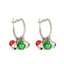 Fashion Christmas Tree Candy Cane Bell Drop Earrings for Women