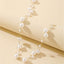 Exaggerated Long Pearl Multi-layer Vintage Alloy Necklace for Women