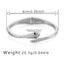 Elegant Snake Design Rhinestone Alloy Bangle Bracelet for Women