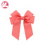 Fashion Handmade Double Streamer Polyester Ribbed Satin Ribbon Bow Hair Clip Accessories