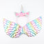 Colorful Butterfly Fairy Angel Wings Costume Props Headband