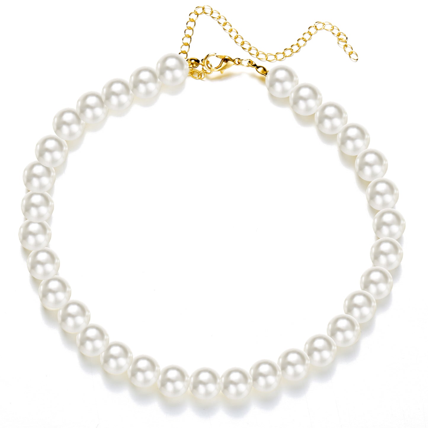 Fashion Layered Baroque Pearl Necklace for Women