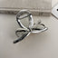 Women's Irregular Alloy Hair Claws and Silver Shark Clips