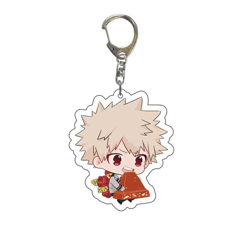 Acrylic Cartoon Character Keychain Pendant - My Hero Academia Collection