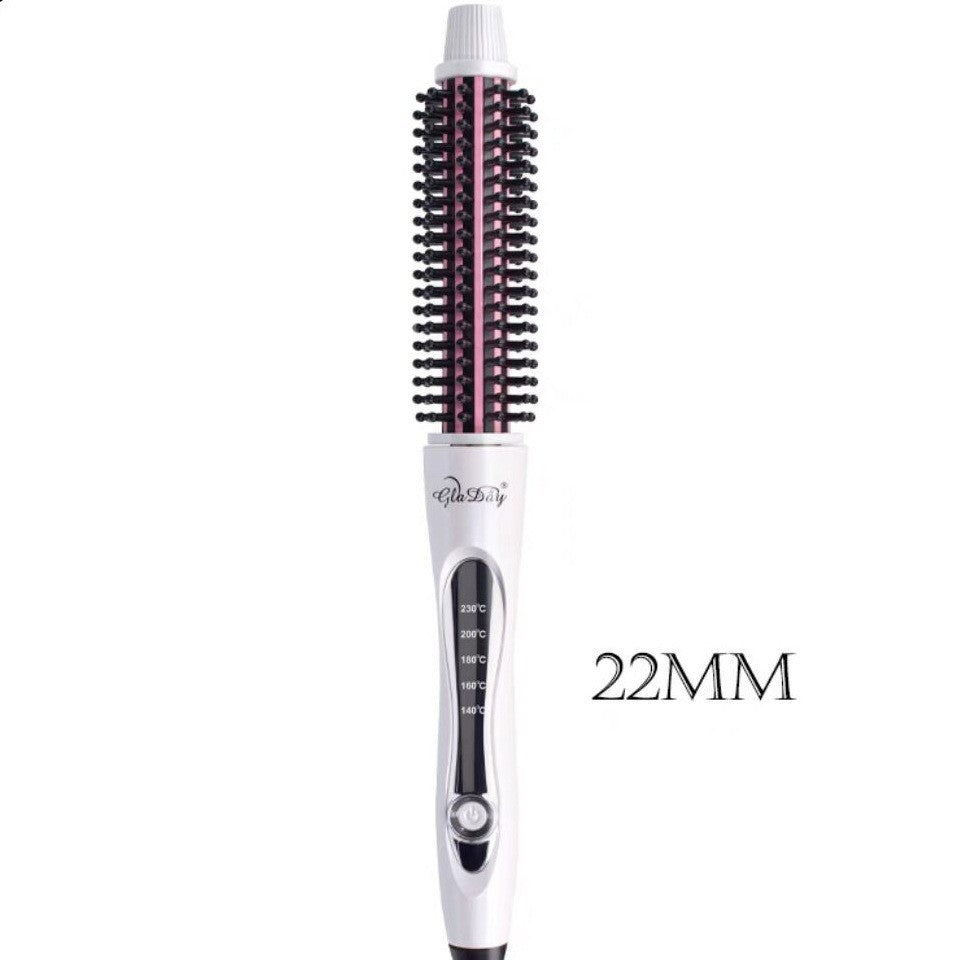 Multi-functional Anti-scald Hair Styling Comb and Curling Iron for Wet and Dry Use