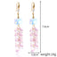 Elegant Austrian Crystal Water Drop Heart Earrings for Women