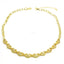 18K Gold Plated Infinity Heart Zircon Smile Necklace