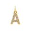 Bohemian Letter Stainless Steel Plating 18K Gold Plated Necklace