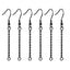 20 PCS Stainless Steel Hook Earring Findings with Extension Chain for DIY Jewelry Making