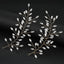 Fashion Diamond Leaf Hairpin Set - Full Drill Hair Accessories (2 Pieces)