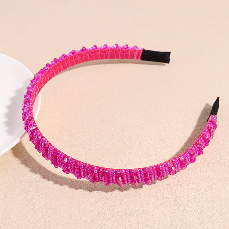 Sweet Candy Color Rhinestone Baroque Hairband