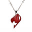 Fairy Tail Anime Pendant Necklace Wholesale Jewelry