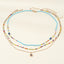 Colorful Beaded Evil Eye Women's Chain Belt Body Accessory