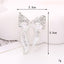 Zinc Alloy Rhinestone Pearl Bow Knot DIY Accessories for Phone Cases and Shoes