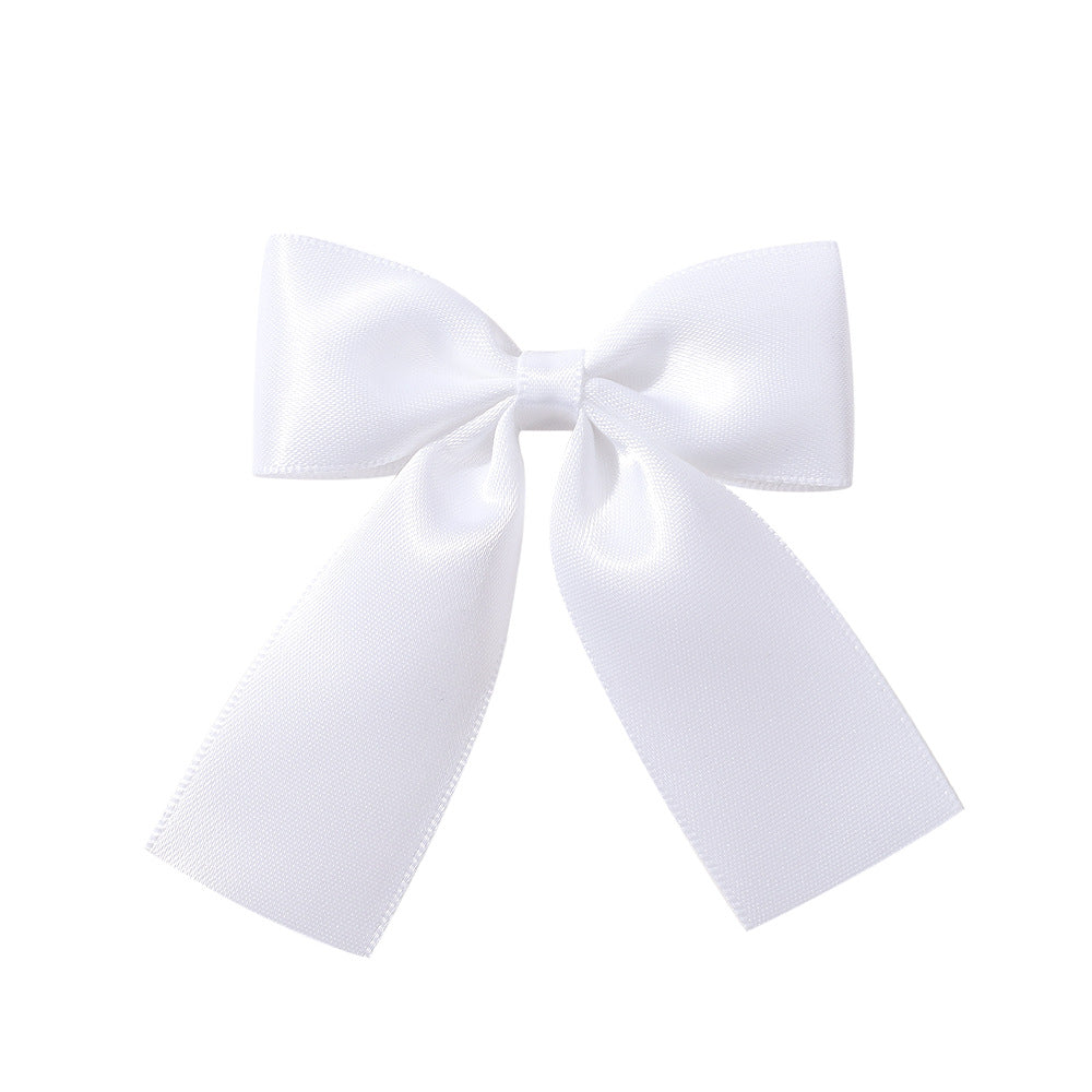 Kids' Bow Knot Hair Clip - Cute Polyester Cotton Hairpin for Girls