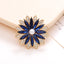 40mm Zinc Alloy Rhinestone Pearl Flower Car Vent Decoration Accessory