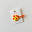 Children's Heart & Flower Strawberry Hair Clip Set - Colorful Geometric Hair Accessories for Girls