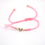 Adjustable Colored Zircon Heart Bracelet for Women