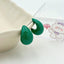 Sweet Candy Color Acrylic Water Droplet Earrings