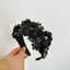 Retro Baroque Rhinestone Flower Hairband