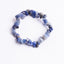 Fashion Irregular Natural Stone Beaded Bracelet with Colorful Crystal Chips