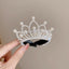 Children's Geometric Pearl Alloy Crown Hair Comb