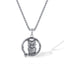 Hip-Hop Vintage Owl Stainless Steel Men's Pendant Necklace