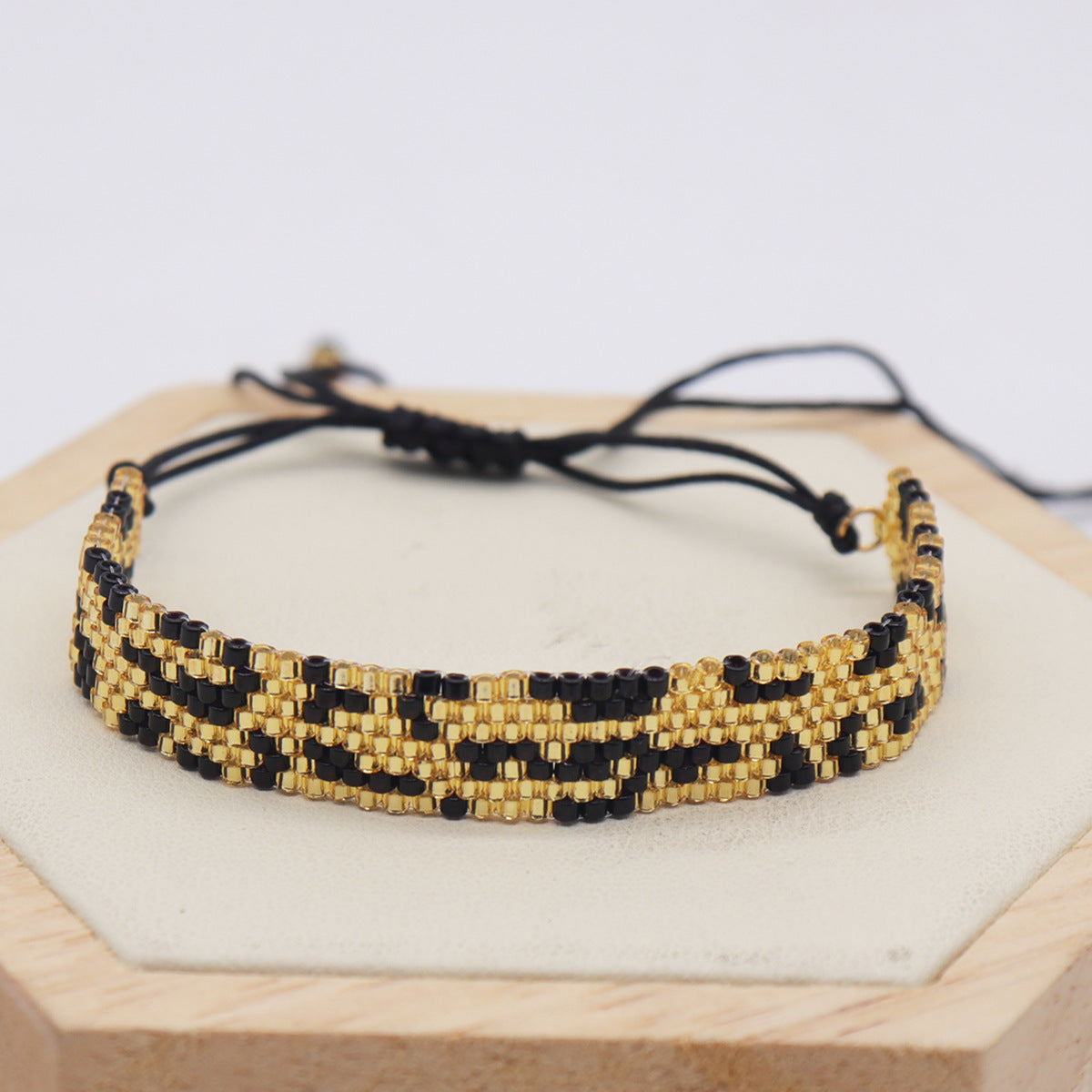 Leopard Print Handmade Unisex Miyuki Bead Bohemian Bracelet