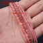 Strawberry Quartz Natural Stone Round Beads for DIY Jewelry Making Accessories