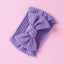 Knitted Fabric Wide Baby Headbands with Bow - Children's Hair Accessories