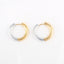 1 Piece Fashion Color Block Stainless Steel Plating Earrings