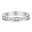 Wholesale Sterling Silver High Carbon Diamond Eternity Rings for Women