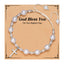 Casual Cross Heart Rhinestone Faux Pearl Rope Bracelet