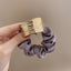 Elegant Metal Arch Hair Tie - Rectangle Alloy Plating Ponytail Holder