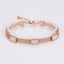 18K Gold & Rose Gold Plated Stainless Steel Zircon Bracelets - Korean Fashion Jewelry