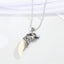 European American Punk Wolf Tooth Pendant Necklace for Men