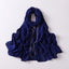 75D Pearl Chiffon Beaded Double Chain Hijab Scarf for Middle East and Africa