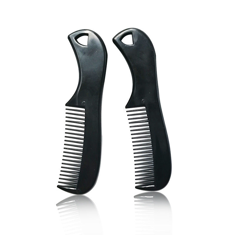 Simple Style Solid Color Plastic Hair and Beard Styling Comb