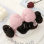 Newborn Baby Bow Hairband with Fontanelle Support and Wig Design