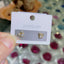 Simple Style Cartoon Character Copper Inlay Zircon Ear Studs 1 Pair