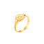 Retro Style 18K Gold Plated Star and Moon Pattern Ring